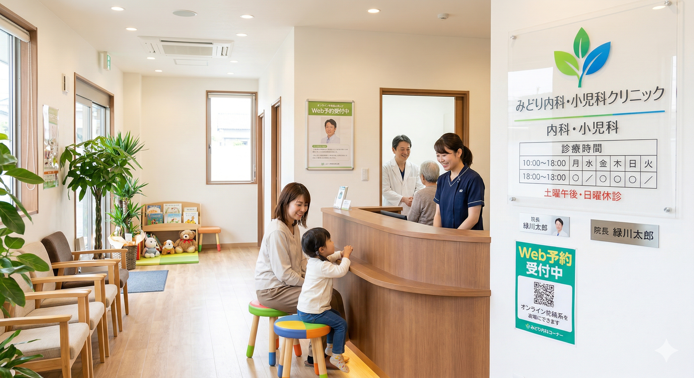 みどり内科・小児科クリニック 外観イメージ